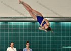 Maddy Morrison  Wheaton College Women's diver Maddy Morrison competes against Babson College, January 11, 2020. - Photo By: KEITH NORDSTROM : Wheaton, Swimming, Maddy Morrison